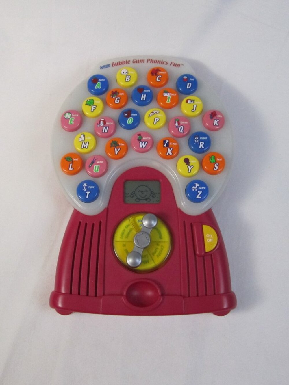 Vintage VTech Bubble Gum Phonics Fun Learning Toy - Tested - Works